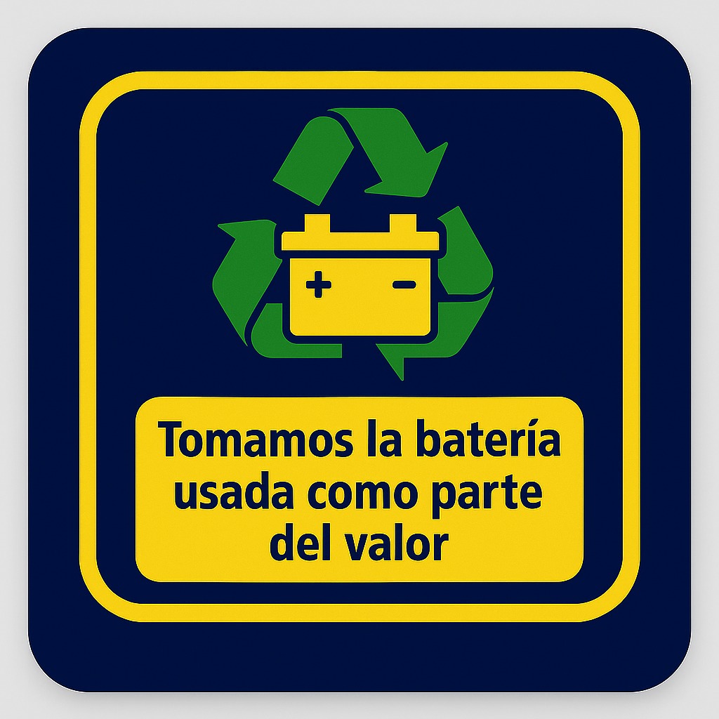 Batería Usada
